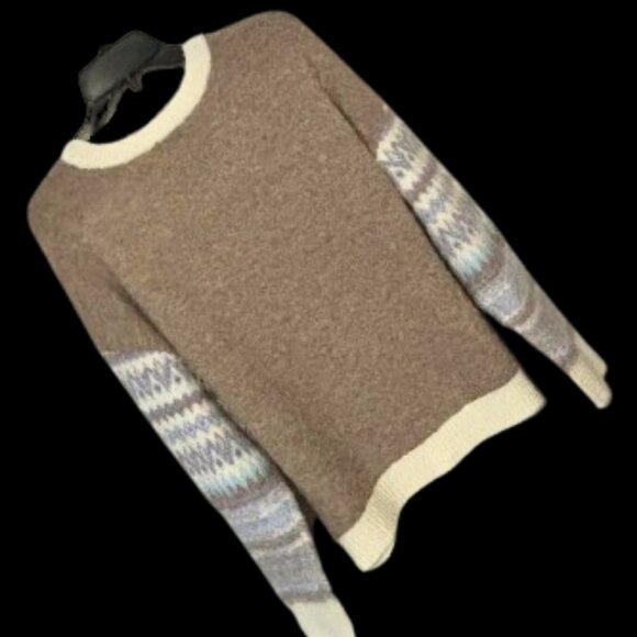 NWT ASPEN Fair Isle Soft Knit Pullover Sweater COZY!! SZ M - Picture 6 of 10